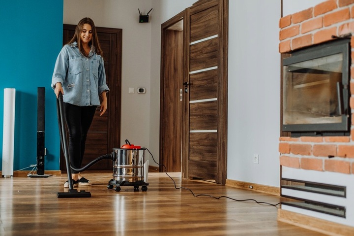 ODKURZACZ PRZEMYSŁOWY 2000W SUCHO DO KOMINKA GRUZU POPIOŁU DMUCHAWA