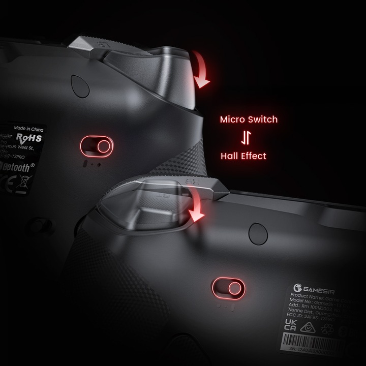 Bezprzewodowy kontroler gamepad GameSir Tarantula Pro PC/Switch/iOS/Android