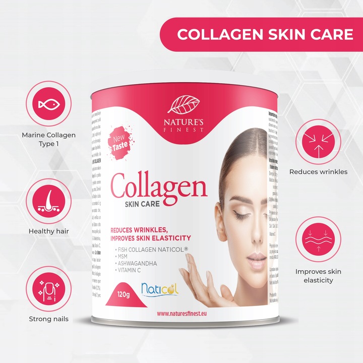 Nature's Finest Kolagen SkinCare z formułą Naticol