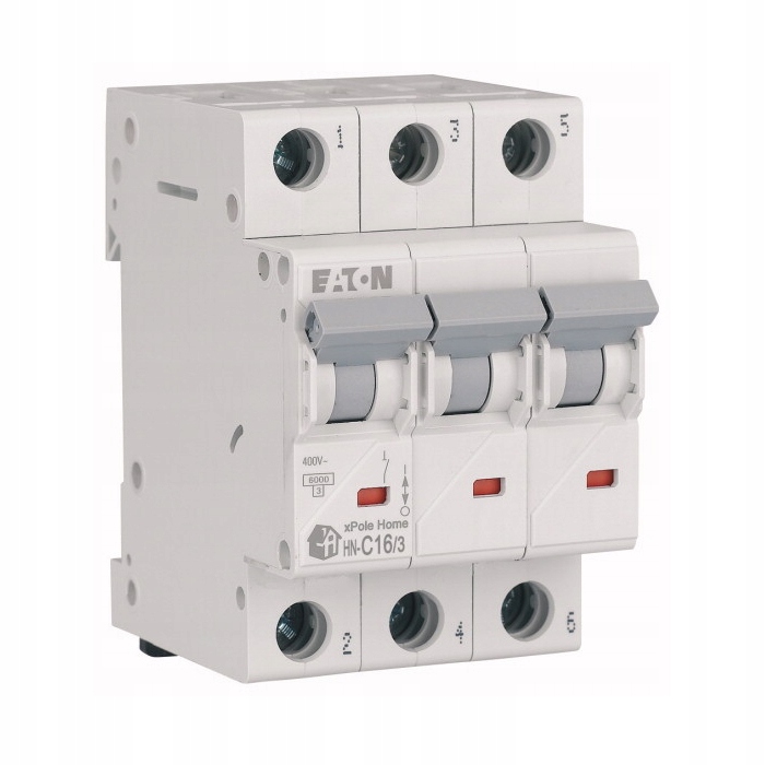 EATON WYŁĄCZNIK NADPRĄDOWY C 16A 3 BIEGUN HN-C16/3