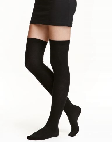 Zakolanówki bawełniane Intenso w paski BIAŁE PL