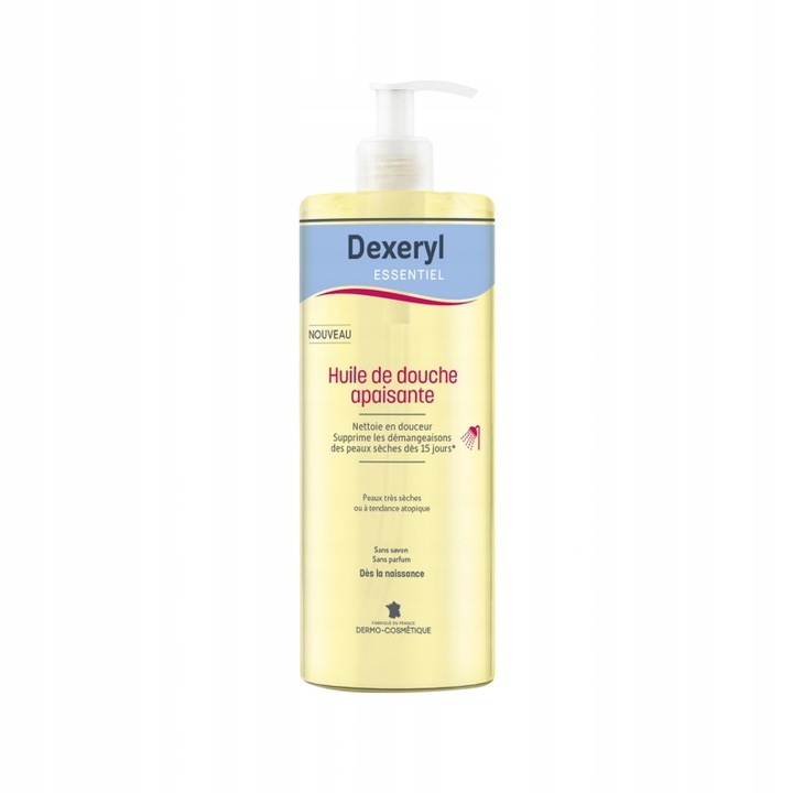Dexeryl Łagodzący olejek do mycia przeciw drapaniu 500ml