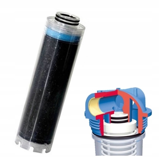 Wkład z węglem aktywnym do filtra wody Atlas Filtri LA 10 BX węglowy