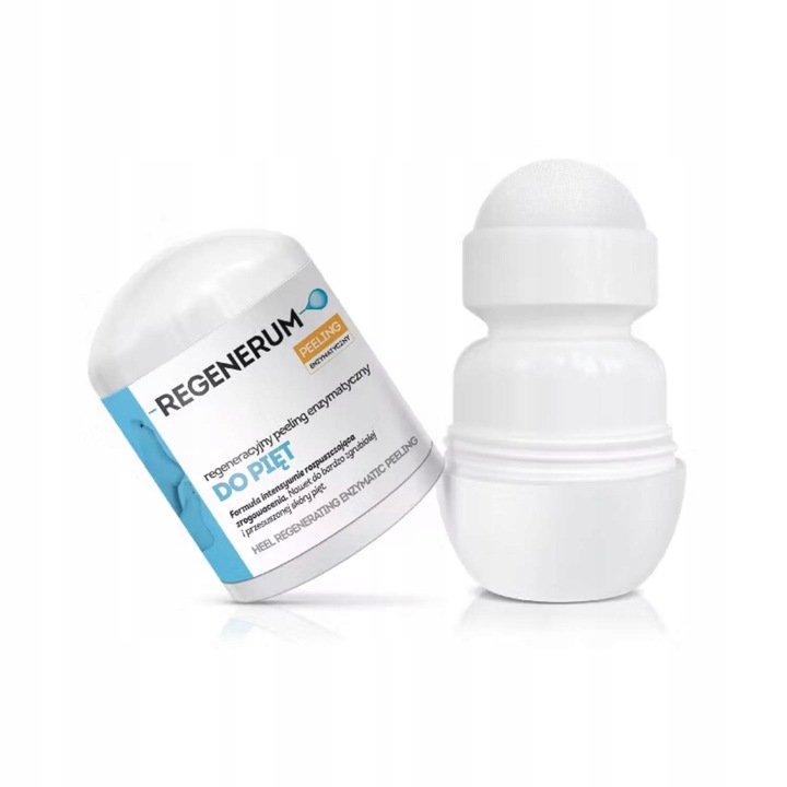 REGENERUM regeneracyjny peeling enzymatyczny do pięt roll-on, 50 ml