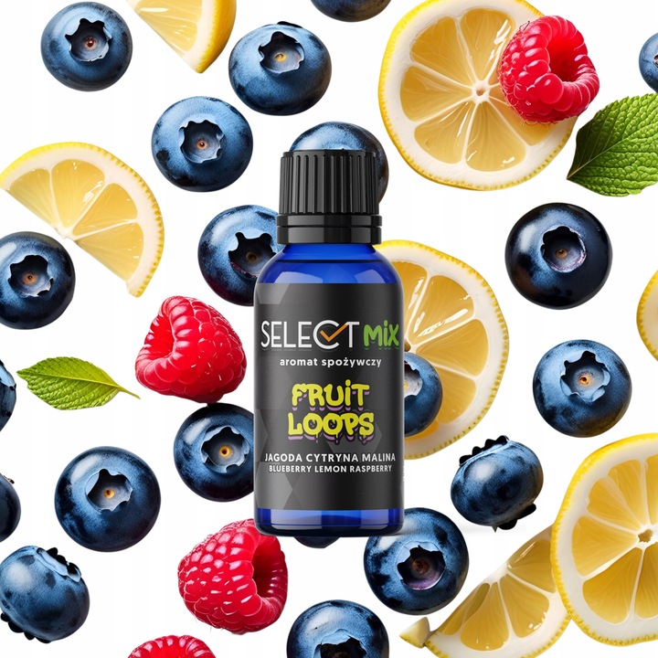 AROMAT SPOŻYWCZY DO CIAST NAPOJÓW SELECT MIX - FRUIT LOOPS 30 ML