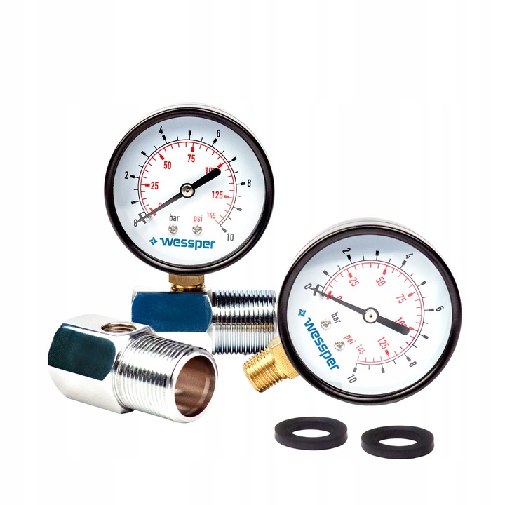 Wessper filtr wody 3/4" wstępny na cały dom zmiękczacz + 10x wkład filtr