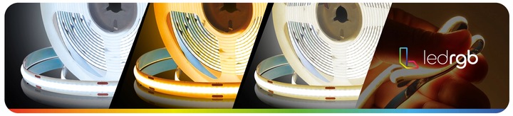 Taśma LED Neon COB 24V 1m 608/m CCT 2700-6500K BIAŁA CIEPŁA NEUTRALNA