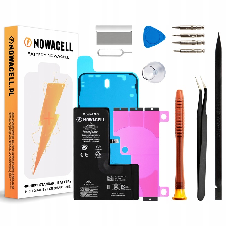 Bateria NOWACELL do iPhone XS- większa pojemność
