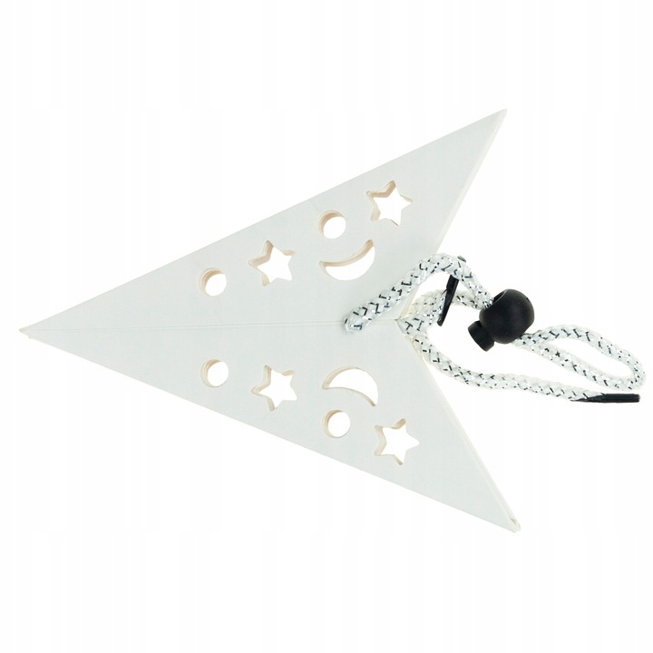 GWIAZDA 3D SKŁADANA ŚWIĄTECZNA WITRAŻ PAPIEROWA