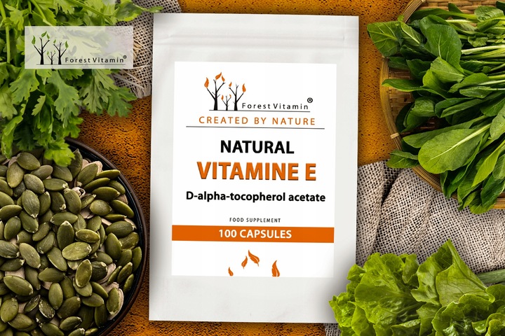 FOREST WITAMINA E NATURALNA ZDROWIE MŁODOŚĆ 100kap