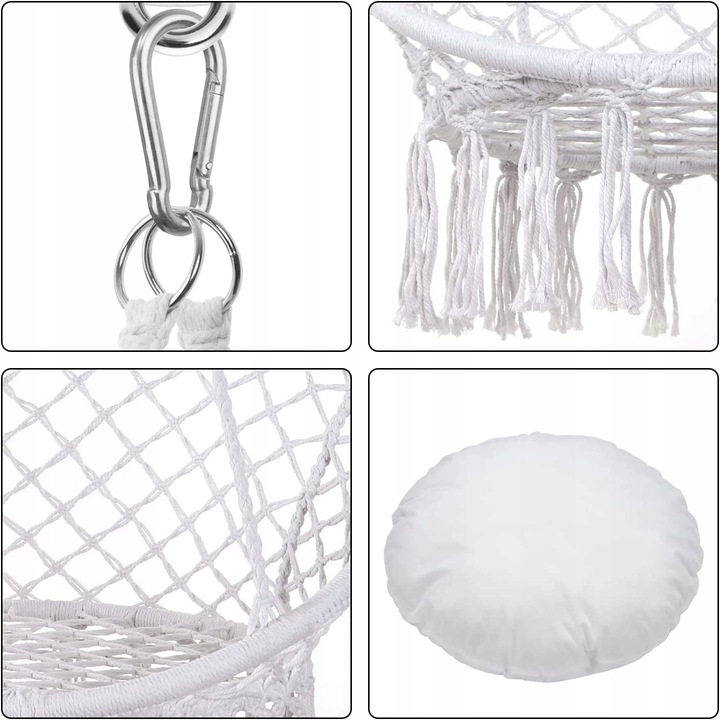 ZESTAW MOCOWANIE DO HAMAKA HUŚTAWKI ŁAŃCUCH STAL