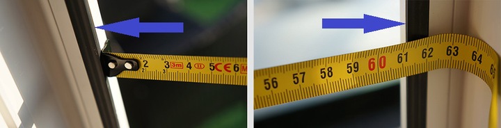 MOSKITIERA MOSKITIERY NA WYMIAR GOTOWA ZŁOŻONA