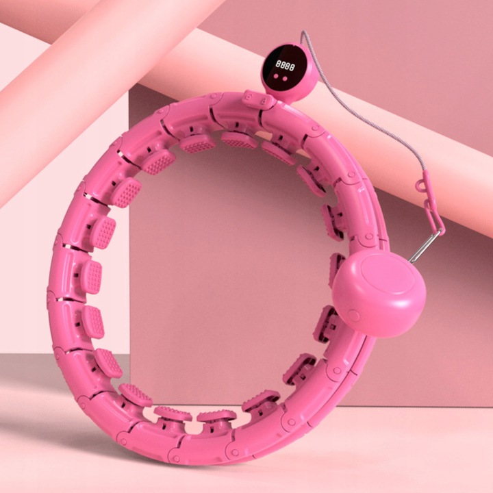 HULA HOP ODCHUDZAJĄCY SMART Z LICZNIKIEM I OBCIĄŻENIEM HULAHOP ODCHUDZAJĄCE