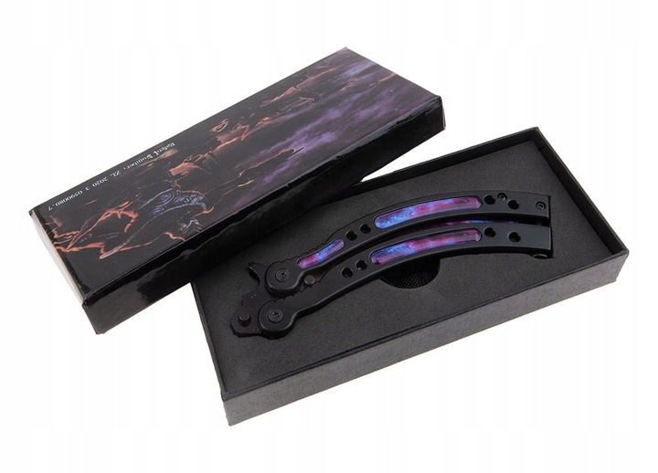 NÓŻ MOTYLKOWY TRENINGOWY CS:GO BAILSONG MOTYLEK