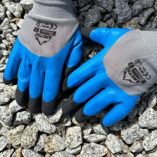 Rękawice Ochronne Robocze Rozmiar 8 Bradas ARCTIC Lateks Wzmocnione Mocne