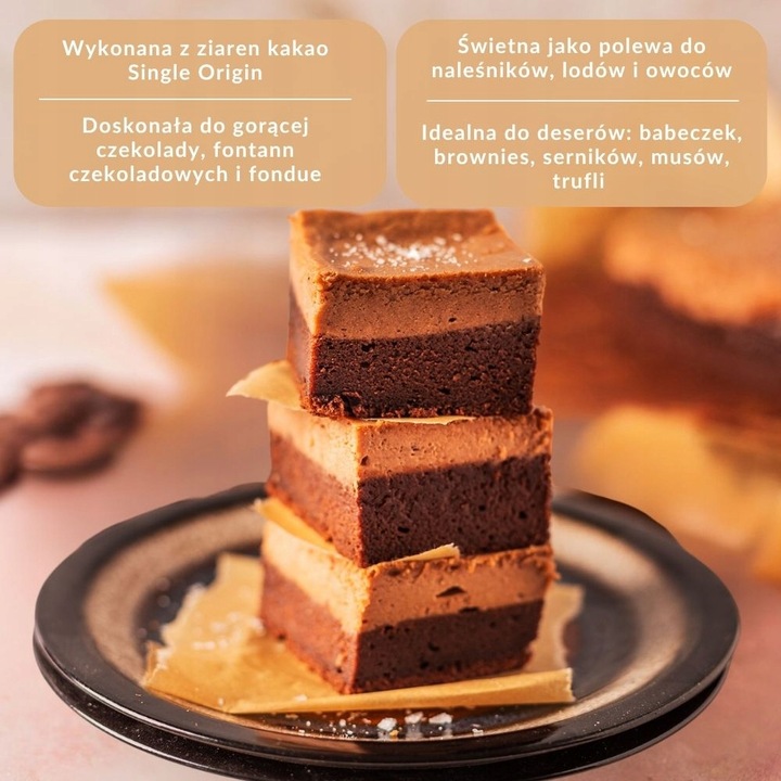 CZEKOLADA GORZKA 60% 500g DESEO DROPSY CZEKOLADOWE 60% TOGO