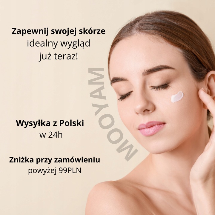 MOOYAM - Advanced Snail 92% Cream - Krem do twarzy ze Śluzem Ślimaka (100g)