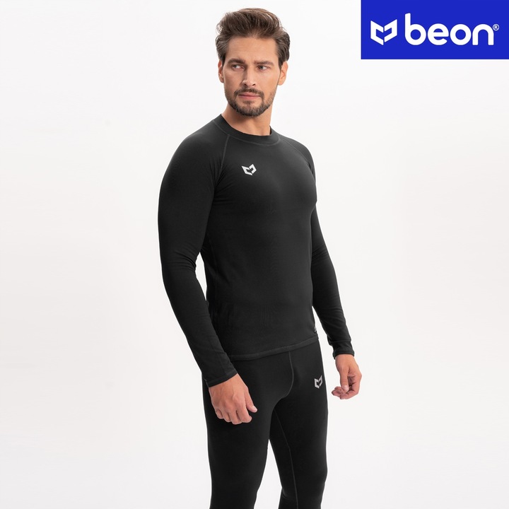 BIELIZNA TERMOAKTYWNA MĘSKA ODZIEŻ TERMICZNA KOMPLET ZESTAW NA ZIMĘ M