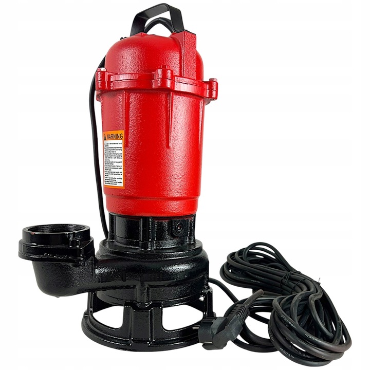 POMPA DO WODY BRUDNEJ CZYSTEJ ŚCIEKÓW SZAMBA Z ROZDRABNIACZEM 3300W