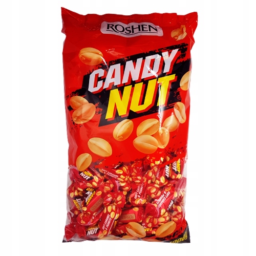 CUKIERKI CANDY NUT 1 kg ROSHEN LUZ