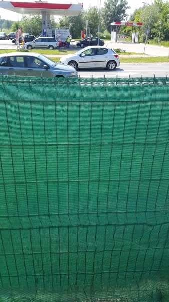 Osłona na ogrodzenie 1,5 x 10 m + mocowania GRATIS