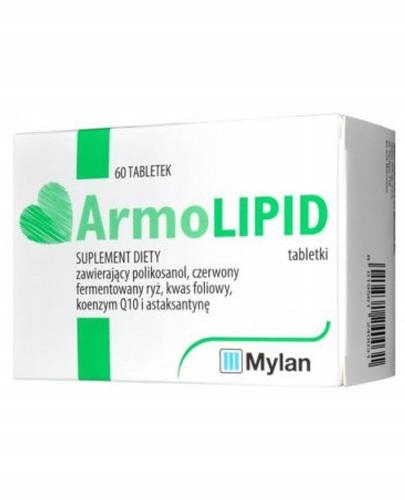 ARMOLIPID 60 tabl prawidłowy poziom cholesterolu