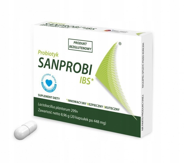 Sanprobi IBS, 20 kapsułek
