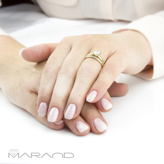 2w1 ZŁOTY PIERŚCIONEK NA ROCZNICĘ 333 8K r 14