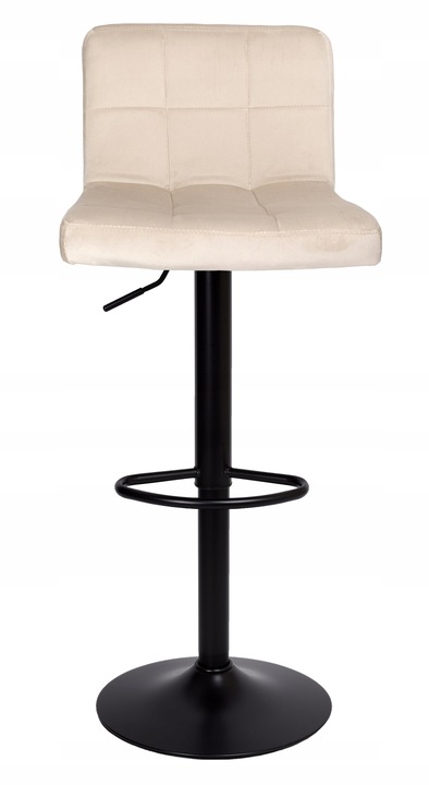 HOKER WELUROWY PIKOWANY OBROTOWY REGULOWANY KRZESŁO BAROWE DO JADALNI