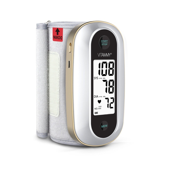 CIŚNIENIOMIERZ NARAMIENNY Z INTEGROWANYM MANKIETEM ARYTMIA VITAMMY NEXT 9