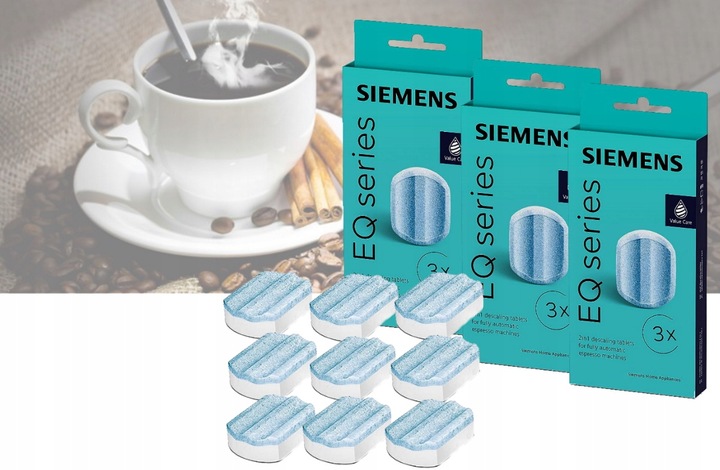 3 x 3szt Tabletki odkamieniające SIEMENS TZ80002B