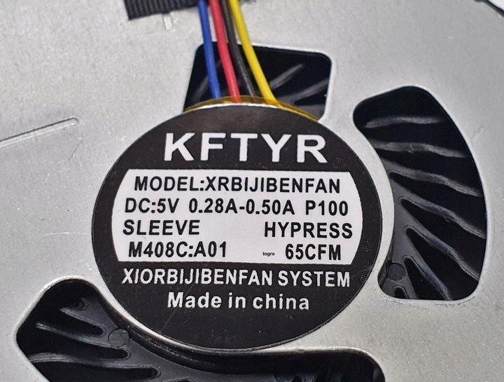 WENTYLATOR LENOVO B480 B490 B580 B590 M480 V580