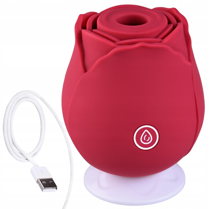 Powietrzny Wibrator Damski Róża Ssący Łechtaczkę