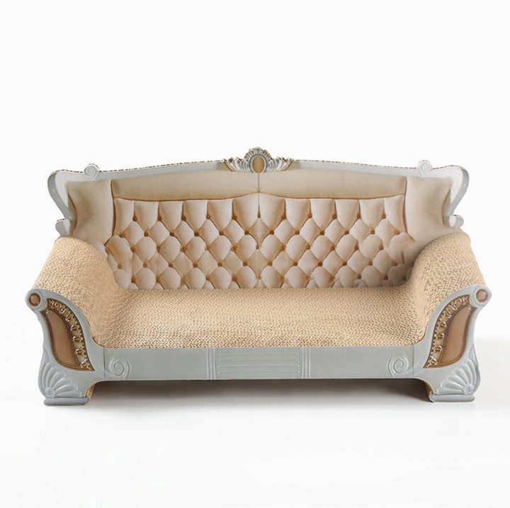 DRAPAK DLA KOTA SOFA LEGOWISKO KARTON TEKTUROWY
