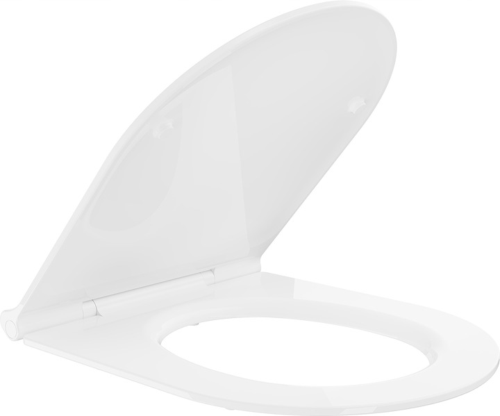 MEXEN DESKA WOLNOOPADAJĄCA DUROPLAST SLIM LENA RICO SOFIA CARMEN BIAŁA