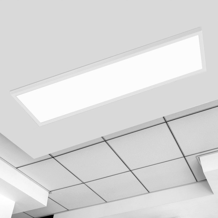 Panel LED Lampa Sufitowa Plafon Natynkowy 30x120 cm 50W 5250lm PREMIUM