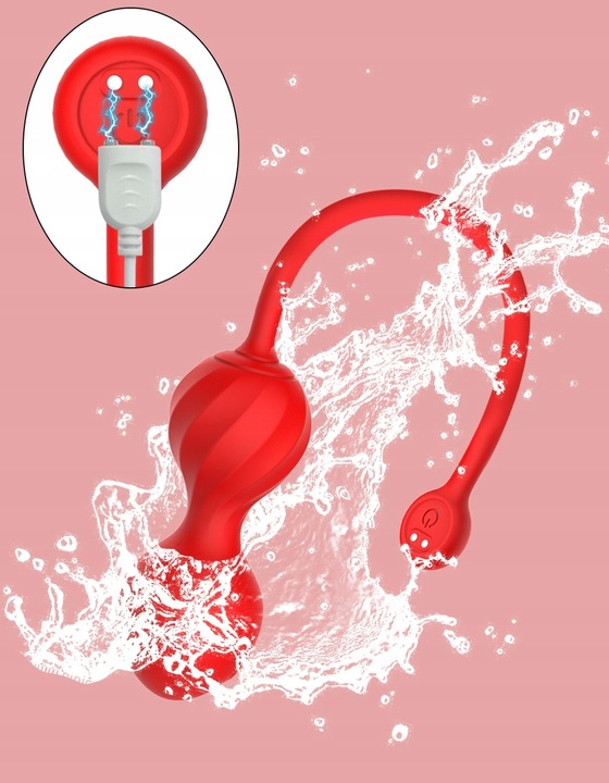 KULKI GEJSZY STEROWANE APLIKACJĄ WIBRATOR APP SILKON