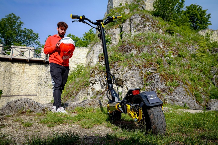 HULAJNOGA ELEKTRYCZNA 2x1500W BATERIA 52V 20Ah SAMSUNG TECHLIFE Q5 2.0