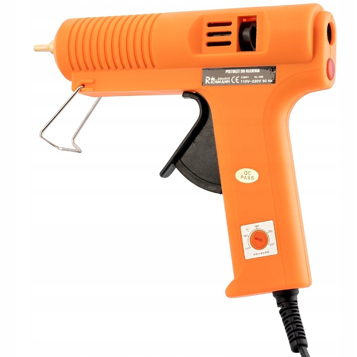 PISTOLET DO KLEJU NA GORĄCO 150W Z REGULACJĄ TEMPERATUR 5 STOPNIOWY