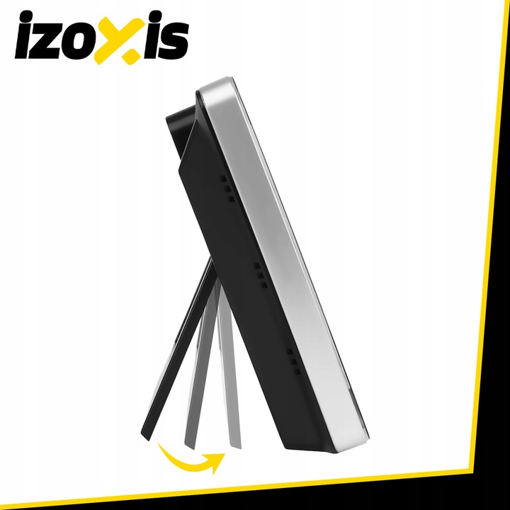 Stacja Pogodowa Bezprzewodowa IZOXIS Termometr Higrometr Zegar Czujnik