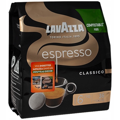 Pady SENSEO LAVAZZA CLASSICO 36 szt. + GRATIS videobook