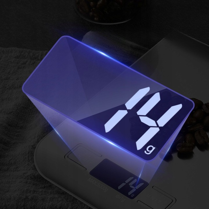 PRECYZYJNA WAGA KUCHENNA DO 10kg I 1g DOMOWA ELEKTRONICZNA TARA LCD