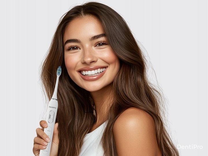 Zestaw 2x Szczoteczka Soniczna do Zębów + Etui + 8 Końcówek - Elektryczna