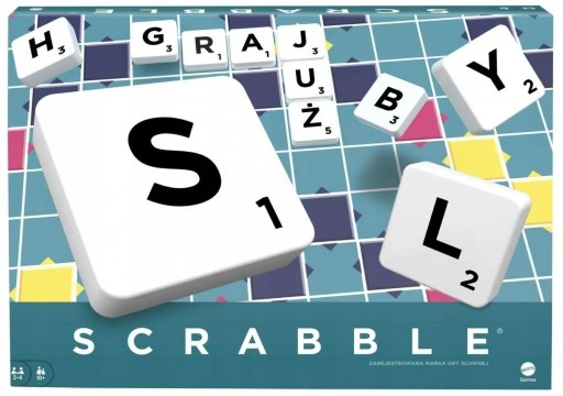 SCRABBLE GRA SCRABBLE ORIGINAL Y9616 (GRA PLANSZOW