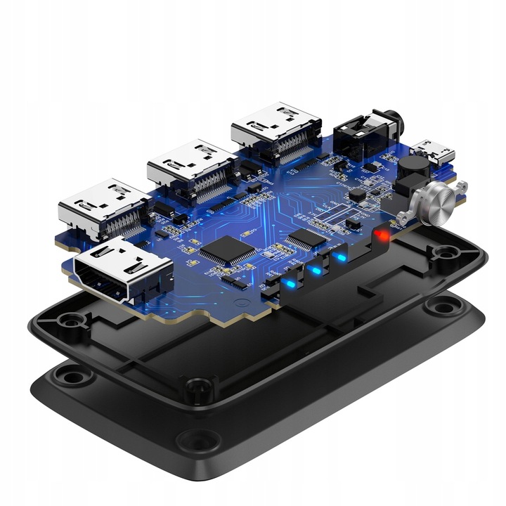 UGREEN Rozdzielacz Przełącznik Switch Adapter 3w1 3x HDMI 1.4 4K Z Pilotem