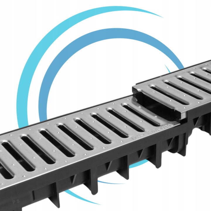 Kanał odwodnieniowy z rusztem ocynkowanym A15 liniowy AXHELL ForU30