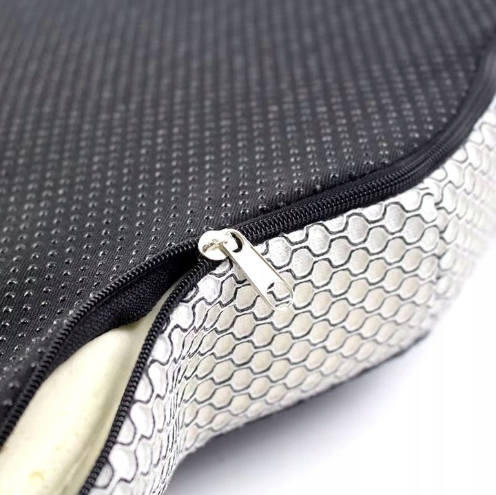 PODUSZKA ORTOPEDYCZNA DO SIEDZENIA PROFILOWANA MEMORY NA KRZESŁO FOTEL DUŻA