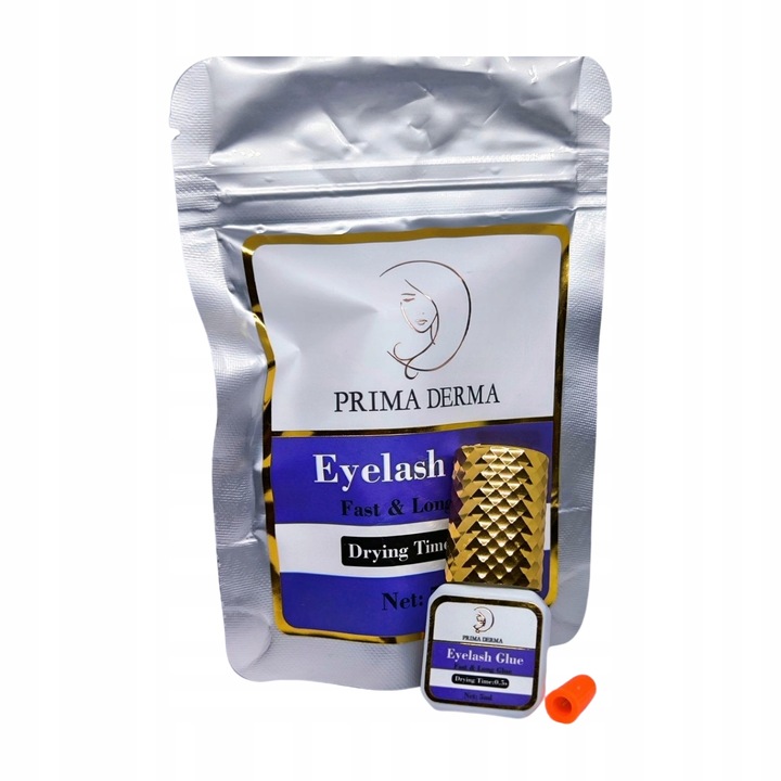 Klej do Przedłużania Rzęs Fast&Long Czarny Klej do Rzęs Prima Derma 5