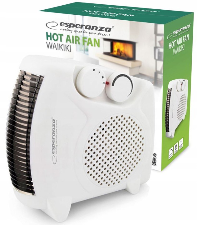 MOCNY GRZEJNIK ELEKTRYCZNY FARELKA TERMOWENTYLATOR OGRZEWACZ PIECYK