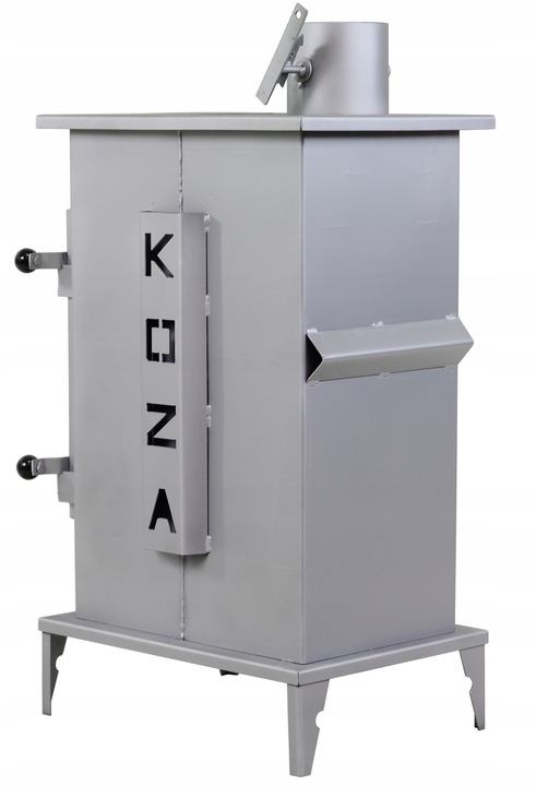 Piec koza piecyk szamotowy 17,5 cegieł stal 2 mm ATEST EKODESIGN